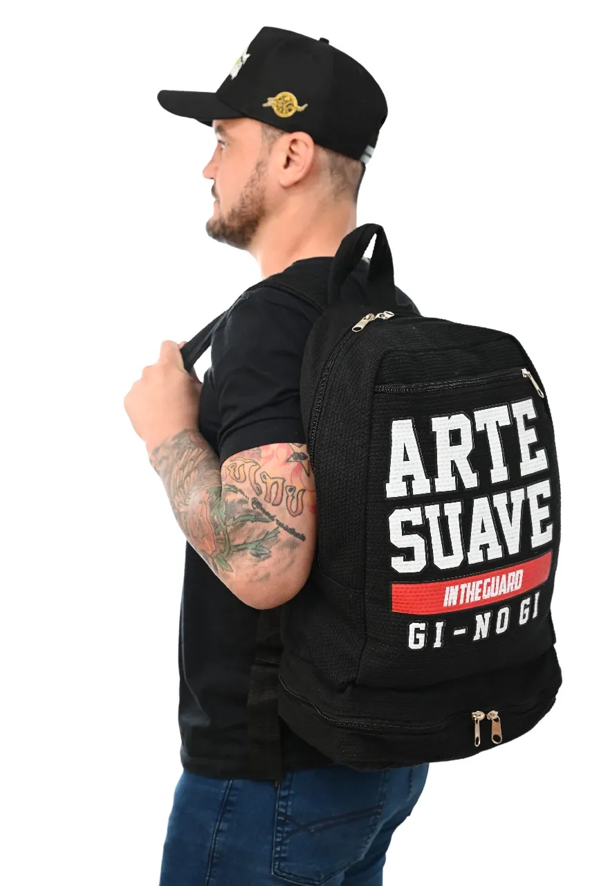 Mochila Arte Suave Preta