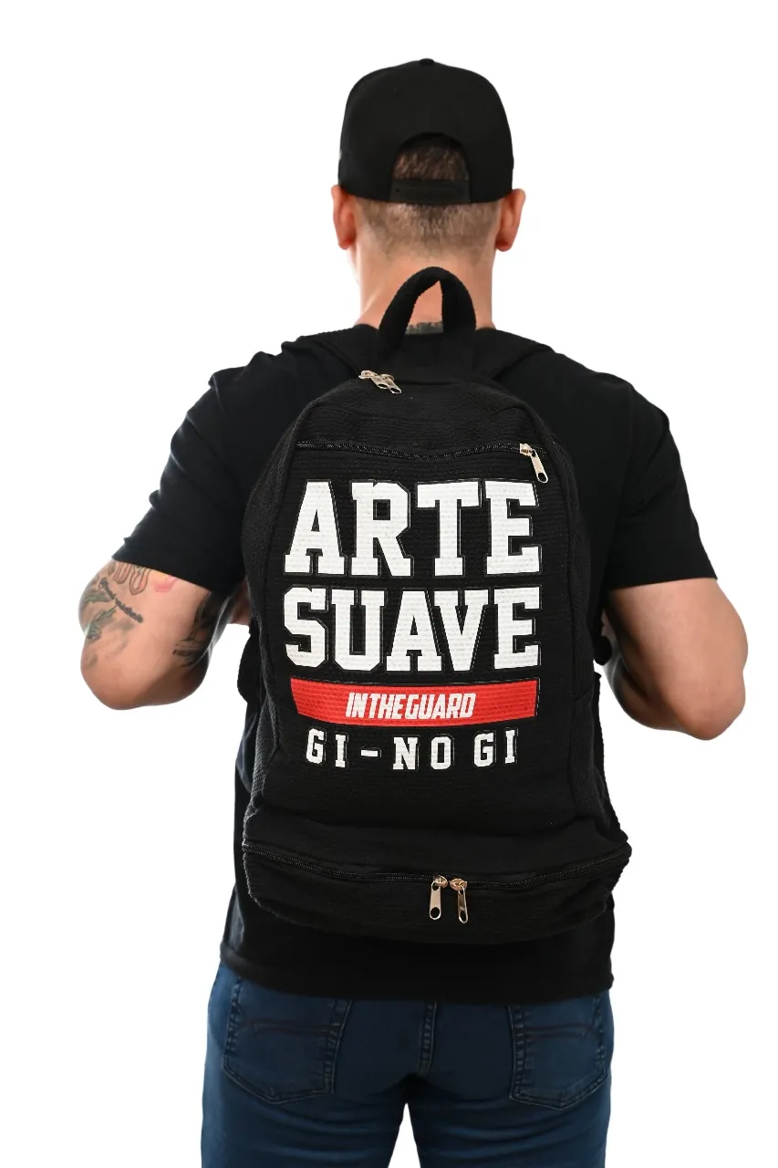 Mochila Arte Suave Preta