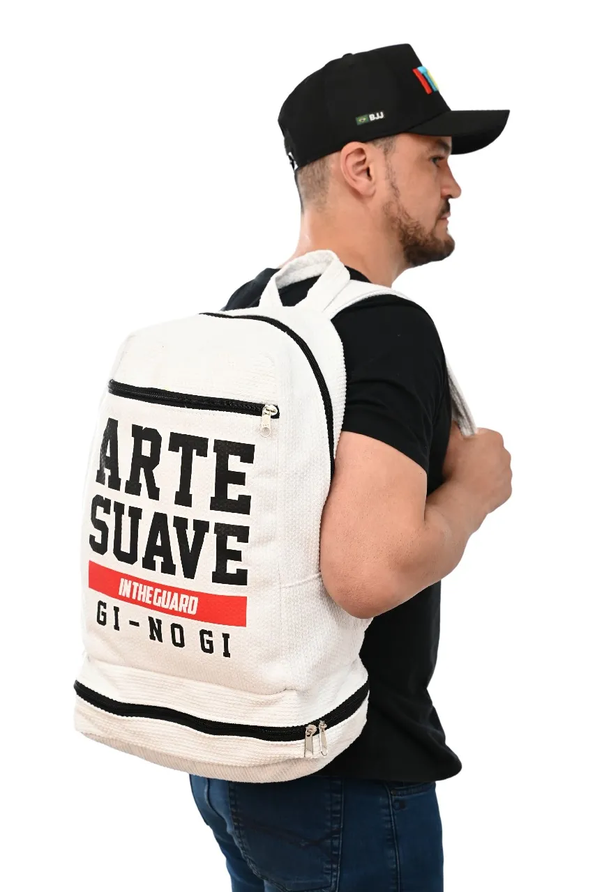 Mochila Arte Suave Branca