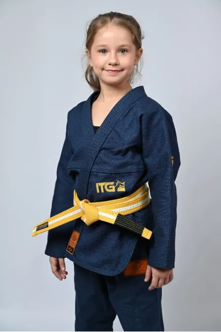 Kimono Infantil In The Guard Feminino Marinho