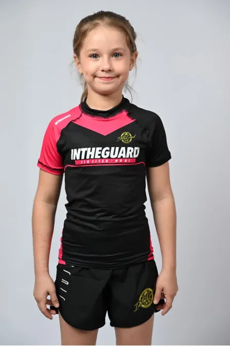 Rash Guard Infantil Feminina Team ITG Pink