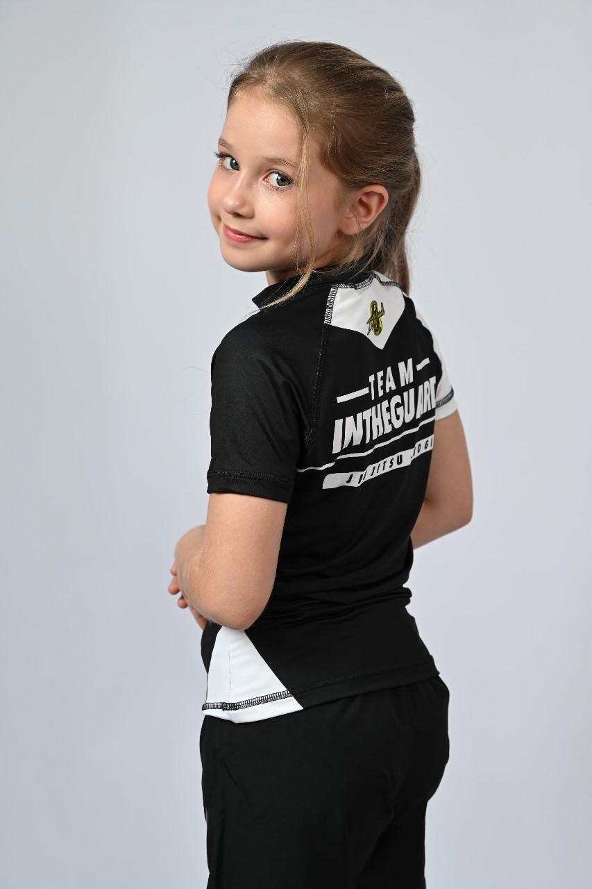 Rash Guard Infantil Feminina Team ITG Branca