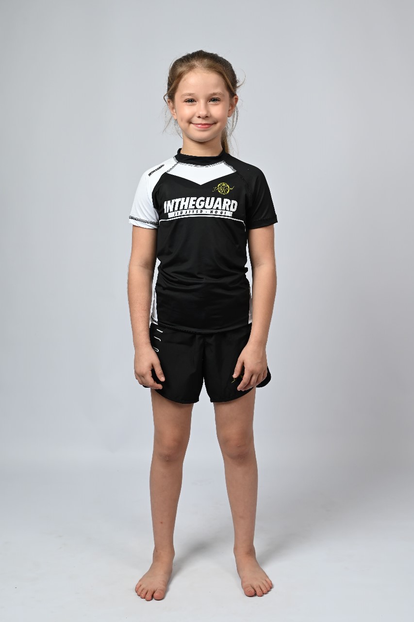 Rash Guard Infantil Feminina Team ITG Branca