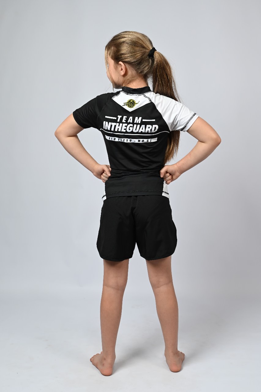 Rash Guard Infantil Feminina Team ITG Branca
