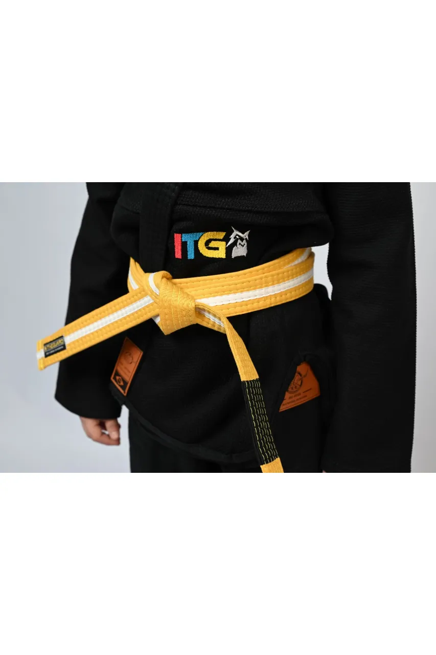 Kimono Infantil In The Guard Feminino Colors Preto