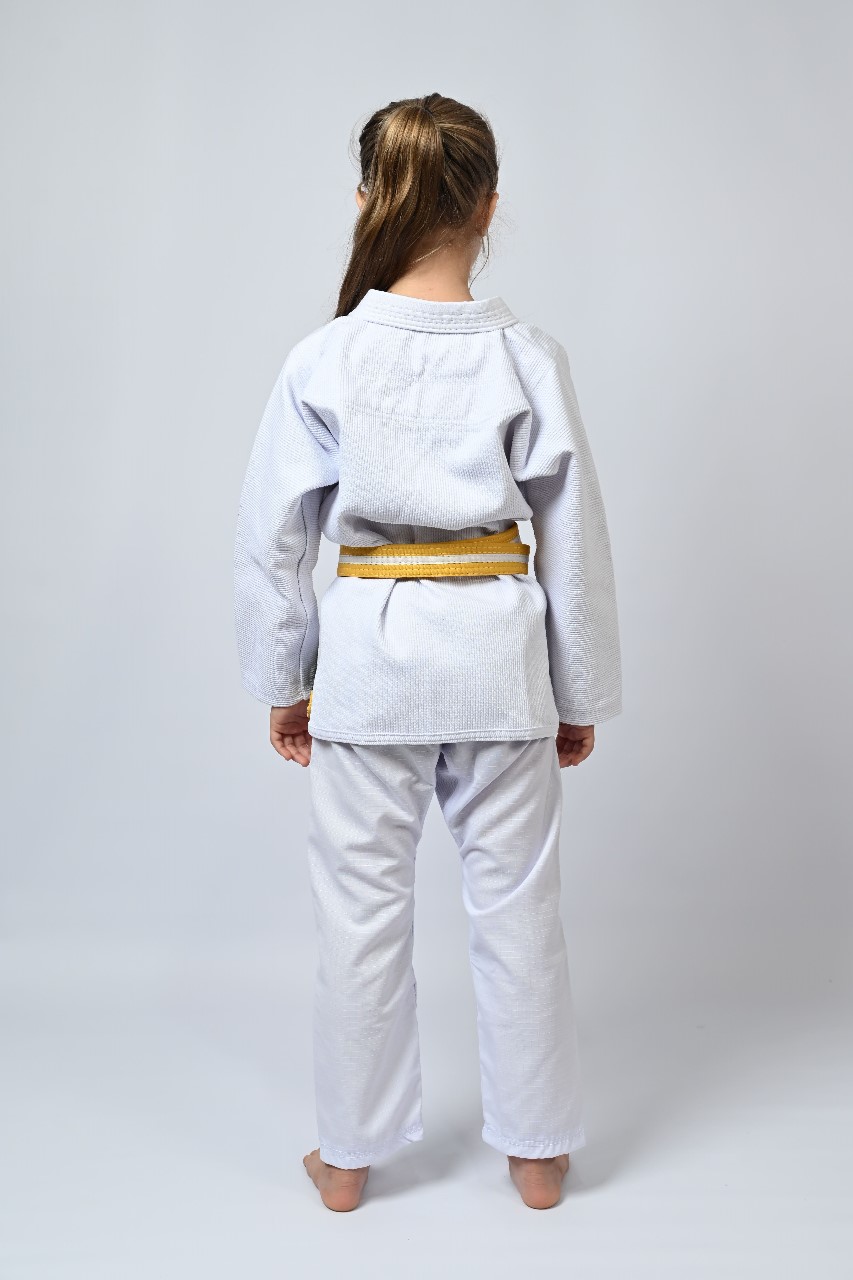 Kimono Infantil In The Guard Feminino Colors Branco