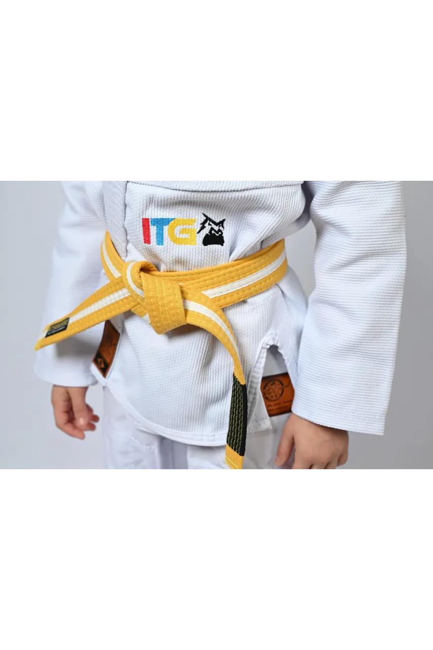 Kimono Infantil In The Guard Feminino Colors Branco