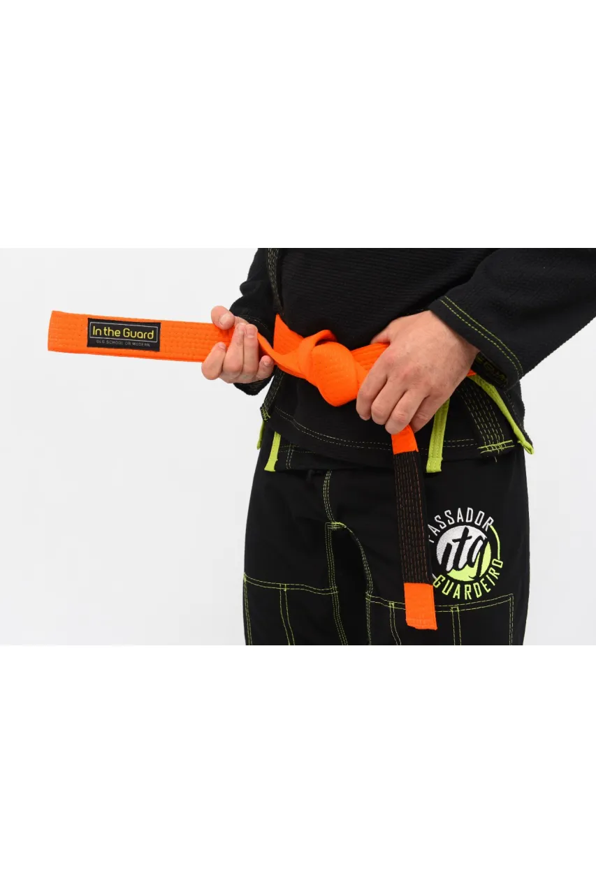 Faixa Jiu Jitsu Infantil Laranja