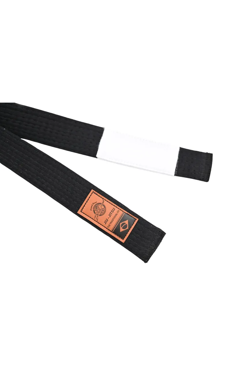 Faixa de Jiu Jitsu Premium Ponteira Branca
