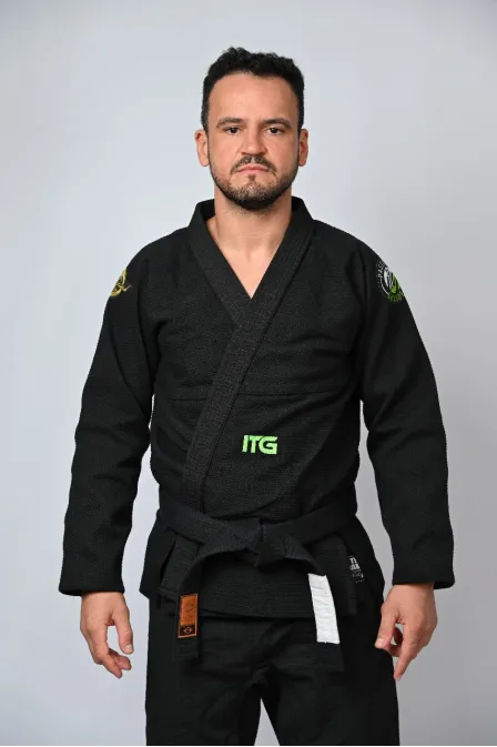 Kimono In The Guard Classic Green 2025 Preto