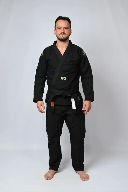 Kimono In The Guard Classic Green 2025 Preto