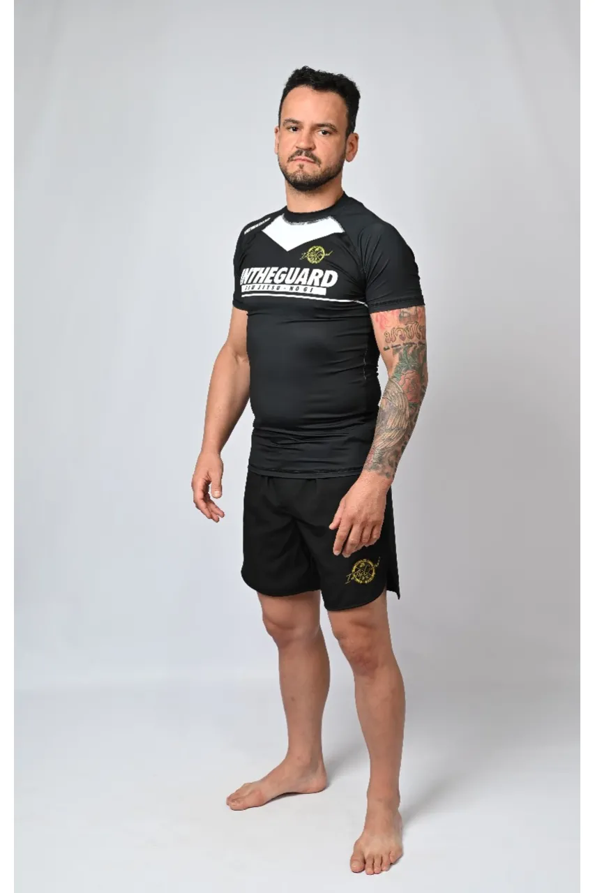 Rash Guard Masculina Team ITG Preto