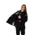 Kimono In The Guard Feminino Xadrez Preto