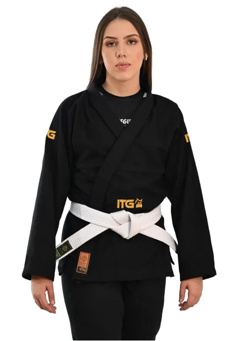 Kimono In The Guard Feminino Gold Preto