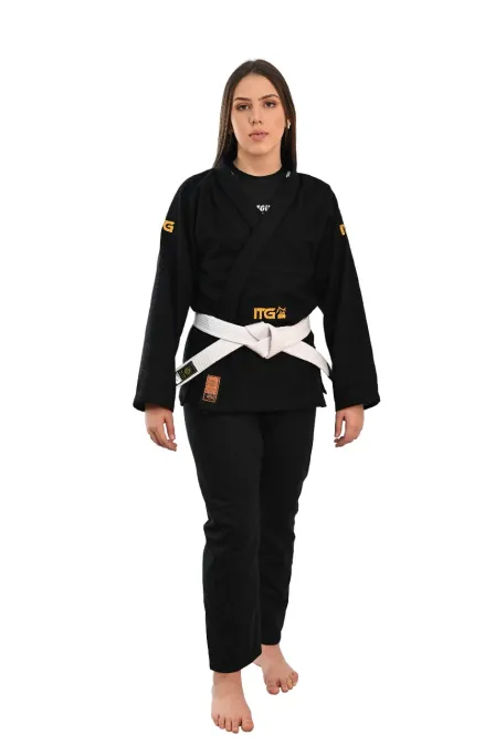 Kimono In The Guard Feminino Gold Preto