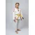 Kimono Infantil In The Guard Pink Branco