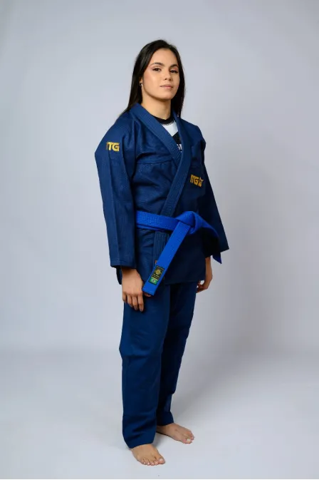 Kimono In The Guard Feminino Marinho Pró