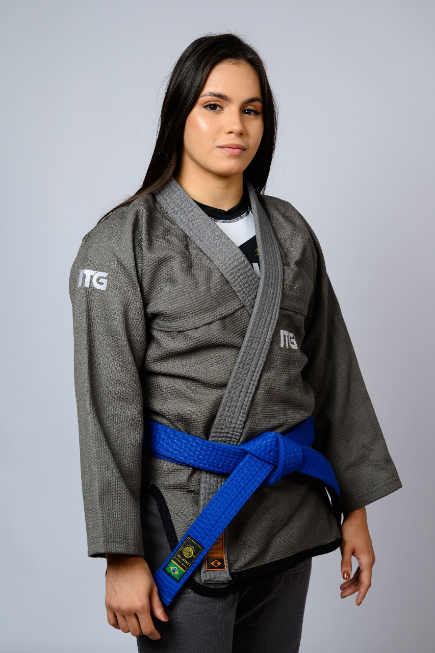 Kimono In The Guard Feminino Chumbo