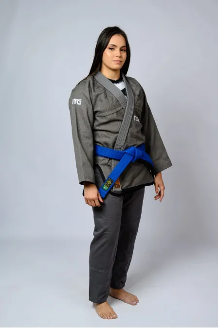 Kimono In The Guard Feminino Chumbo