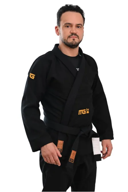 Kimono In The Guard Gold Pro Preto
