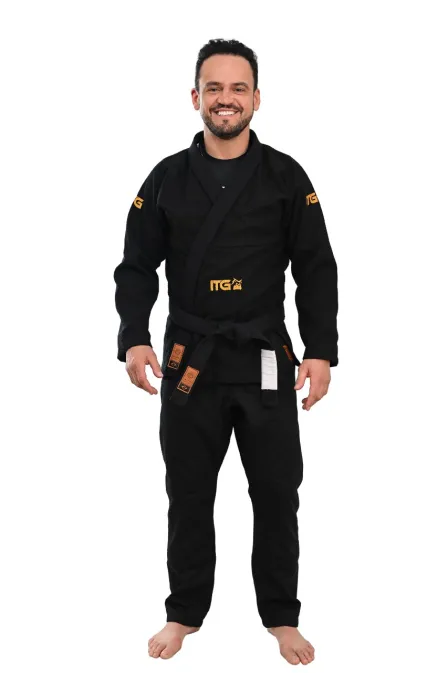 Kimono In The Guard Gold Pro Preto