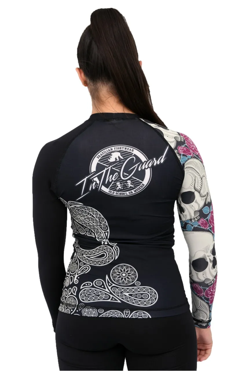 Rash Guard Feminina Skull