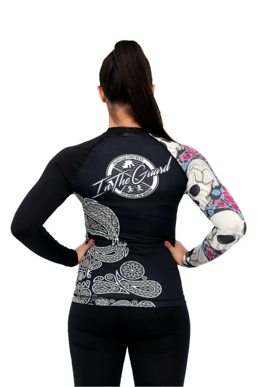 Rash Guard Feminina Skull