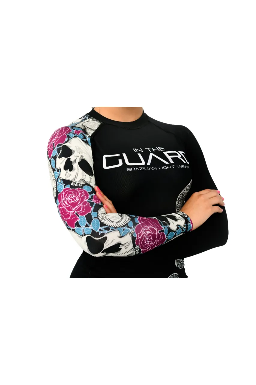 Rash Guard Feminina Skull