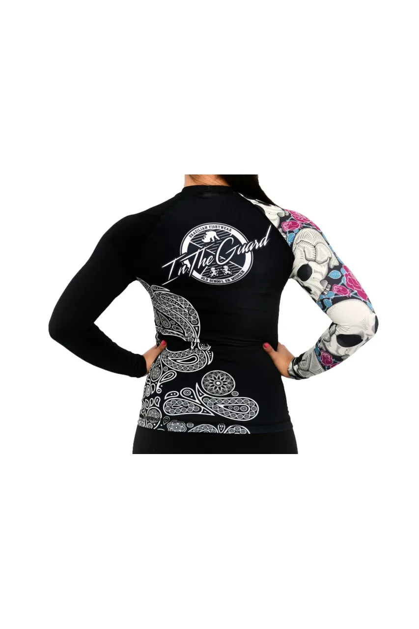 Rash Guard Feminina Skull