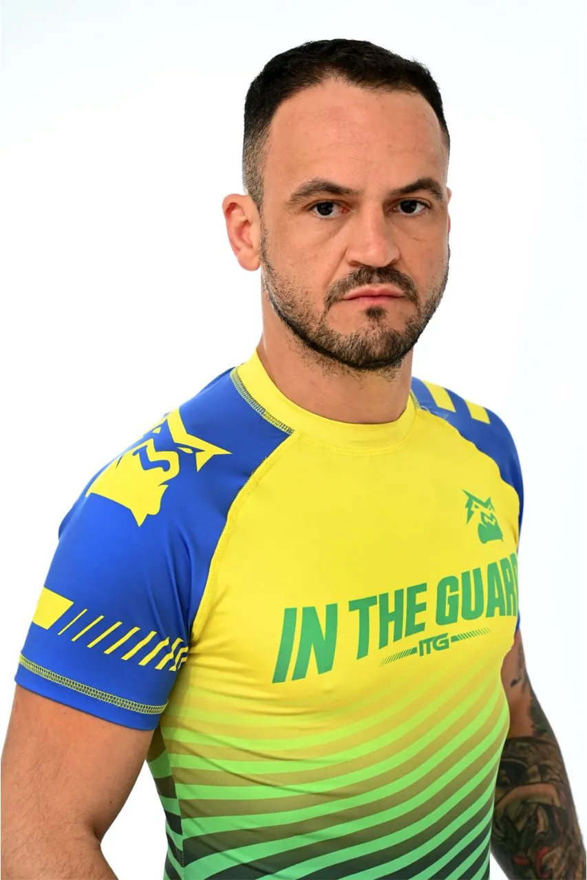 Rash Guard Masculina Brasil Amarela