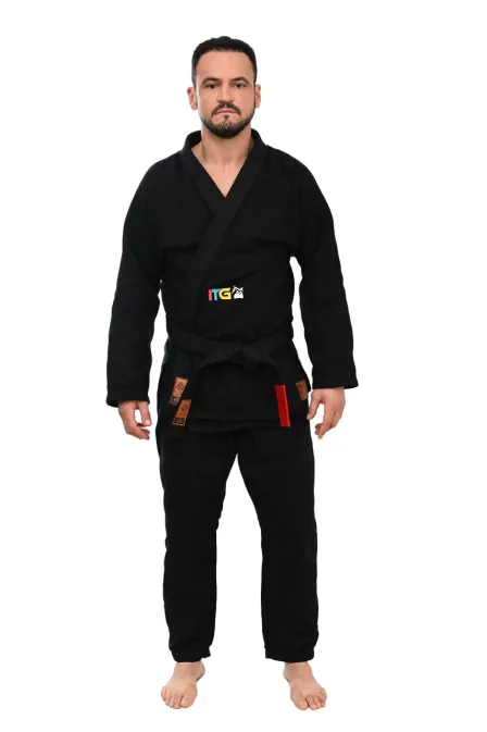 Kimono In The Guard Pro Colors Preto