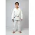 Kimono Infantil In The Guard Liso Branco