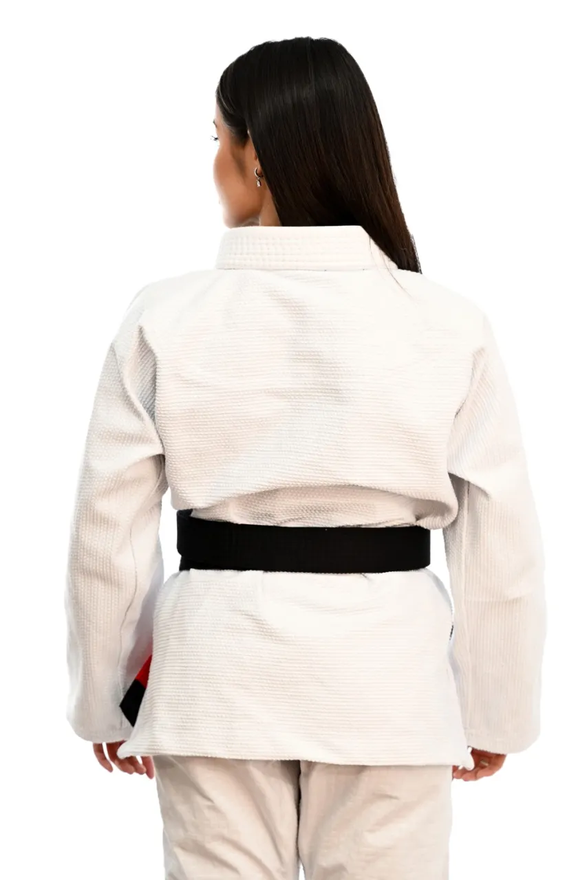 Kimono In The Guard Feminino Liso Branco