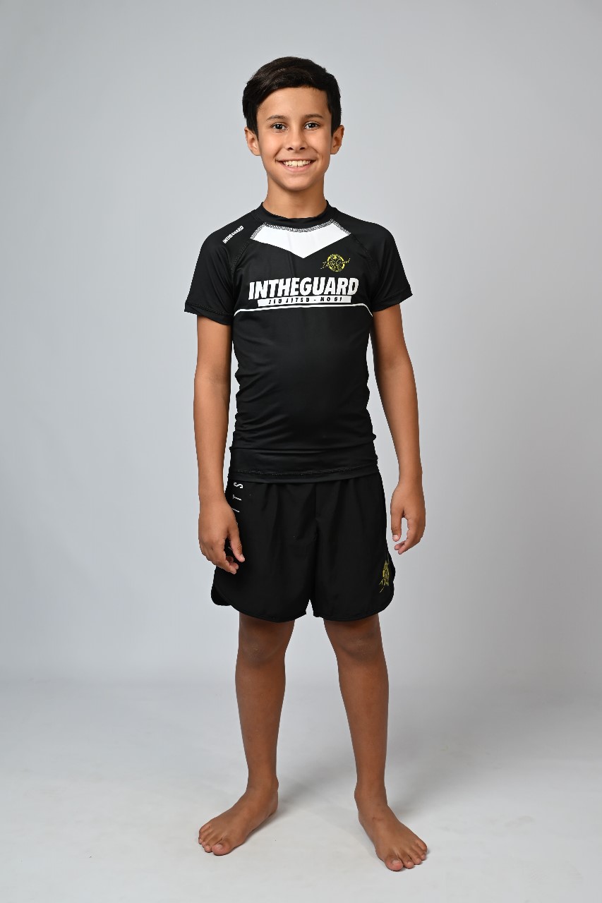 Rash Guard Infantil Team ITG Preta