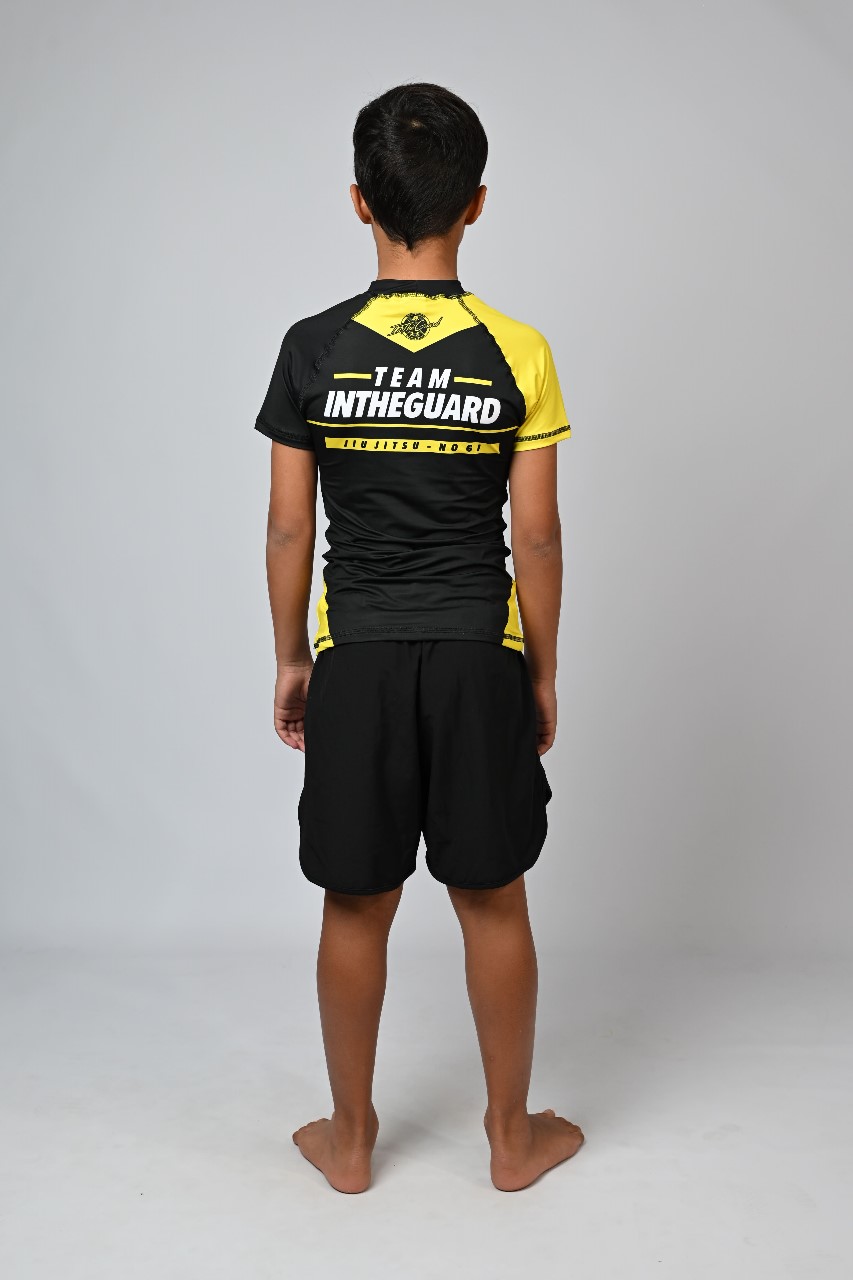 Rash Guard Infantil Team ITG Amarelo