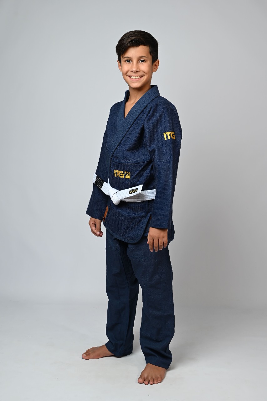 Kimono Infantil In The Guard Masculino Marinho