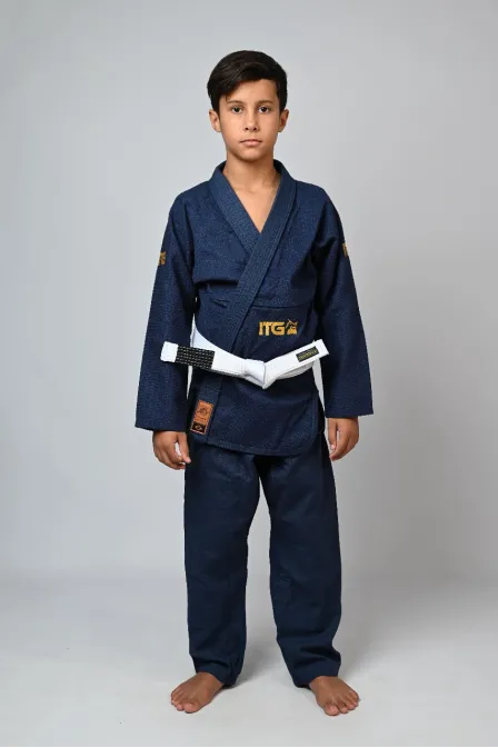 Kimono Infantil In The Guard Masculino Marinho