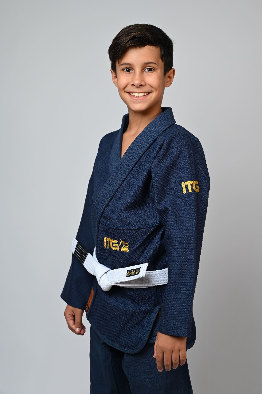 Kimono Infantil In The Guard Masculino Marinho