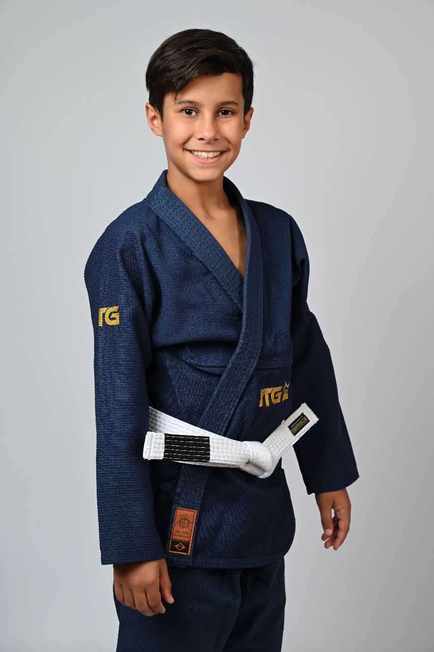 Kimono Infantil In The Guard Masculino Marinho