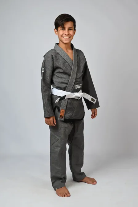 Kimono Infantil In The Guard Chumbo