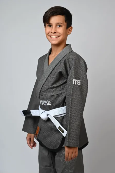 Kimono Infantil In The Guard Chumbo