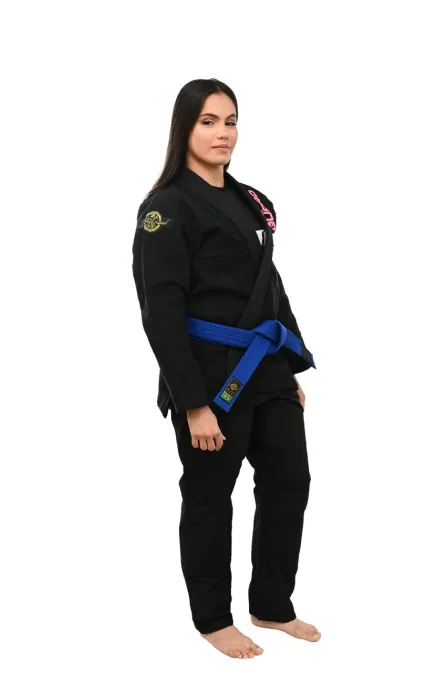 Kimono In The Guard Feminino Girls Preto