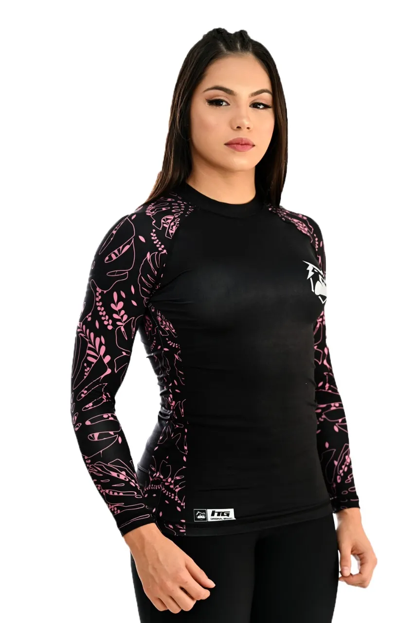 Rash Guard Feminina Flower