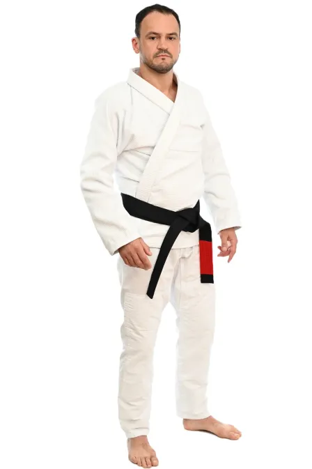 Kimono In The Guard Jiu-Jitsu Liso Branco