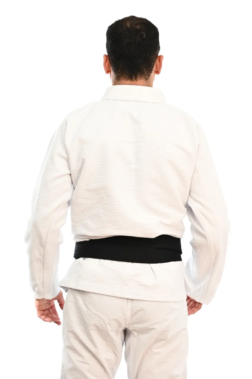 Kimono In The Guard Jiu-Jitsu Liso Branco