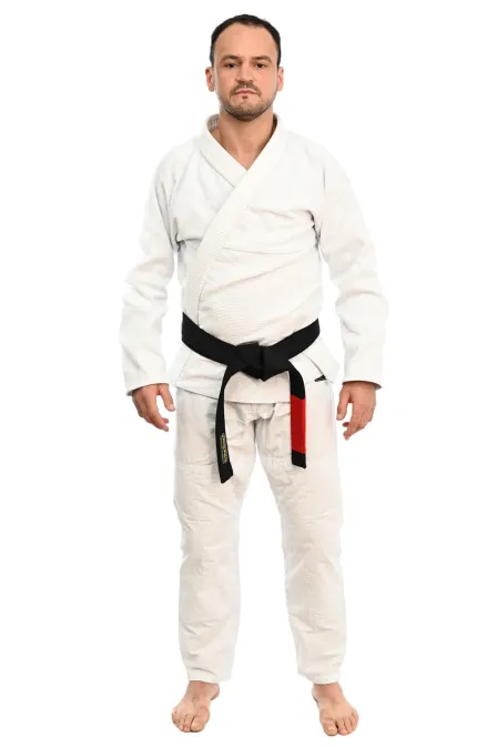 Kimono In The Guard Jiu-Jitsu Liso Branco