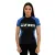 Rash Guard Feminina ITG Manga Curta Azul