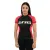 Rash Guard Feminina ITG Manga Curta Vermelha